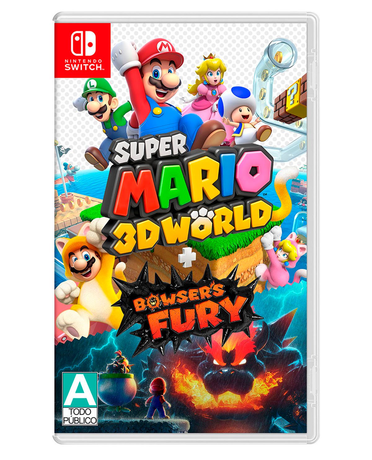 Super Mario 3D World + Bowser’s Fury Nintendo Switch Edición Estándar