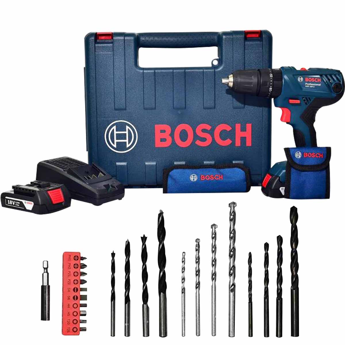 Rotomartillo Atornillador Gsb 1200 06019f30g0, Bosch 88028
