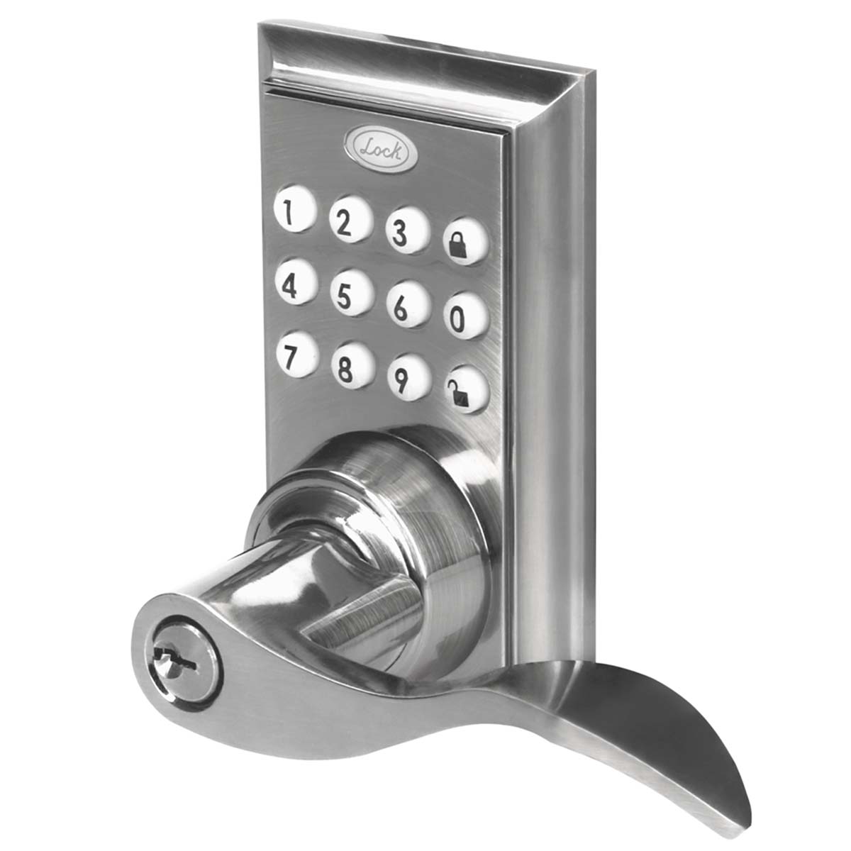 Cerradura Digital Botones Manija Chapa Puerta Recamara Lock