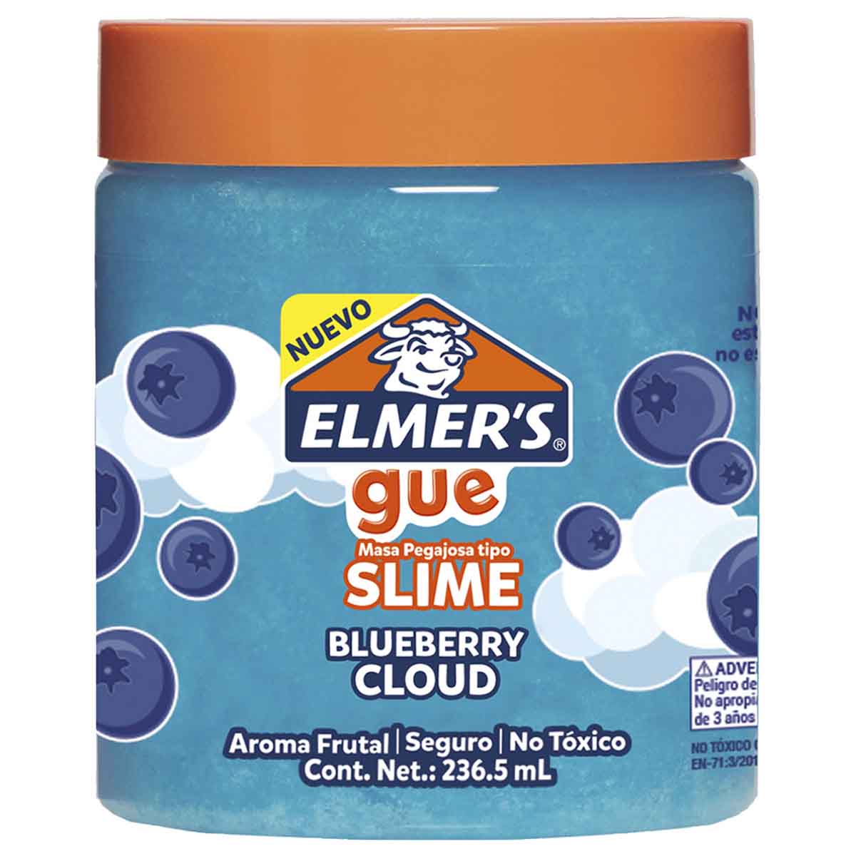 Slime Gue Cloud Mora Azul Con Aroma 236ml Niños Niñas Elmers