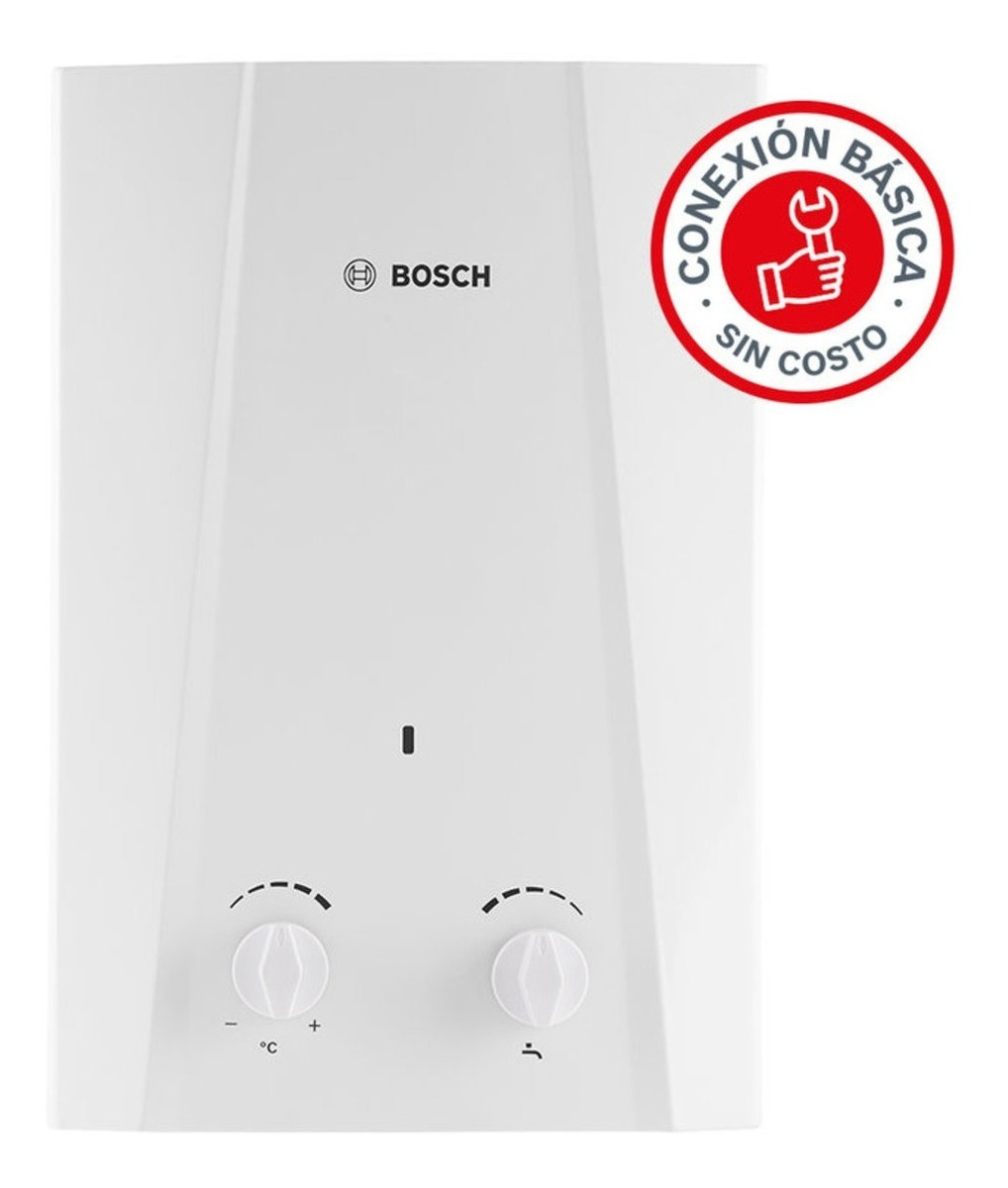 Calentador De Agua Instantaneo 1 Servicio Eco 6 Gas Bosch