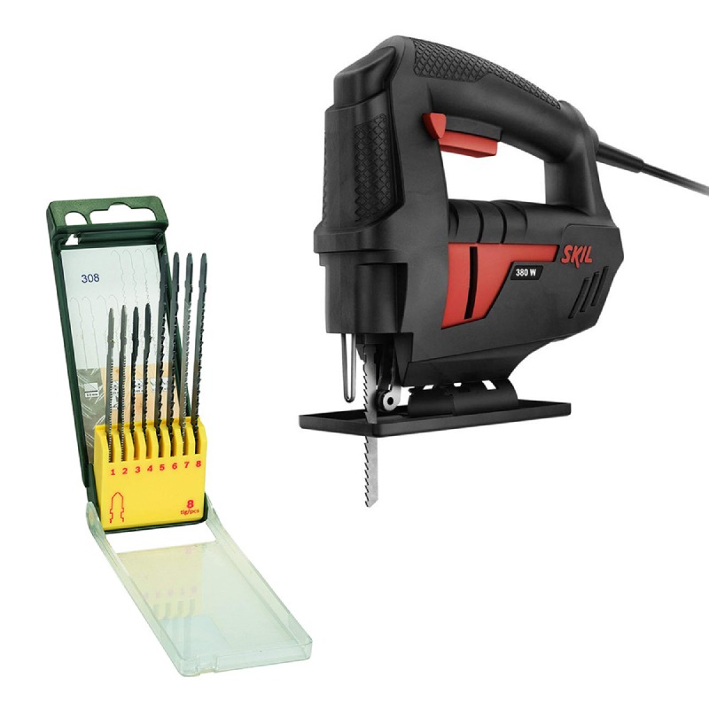 Somos Reyes | Combo Sierra Caladora 4380 Skil + Set 8 Seguetas De Vástago