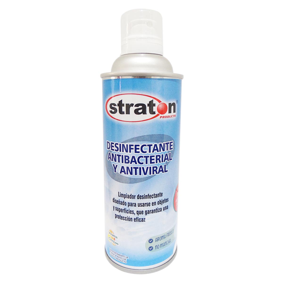 Desinfectante Antibacterial Antiviral Aerosol Lata 420 Ml