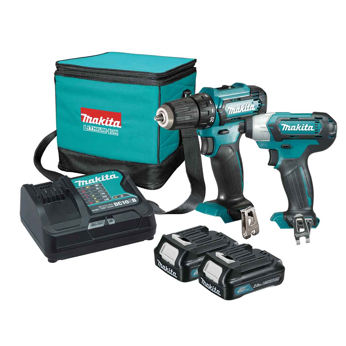 Amazon.com: Makita taladro CT226 Max CXT combo kit inalámbrico de 12V Iones  de litio, (2 piezas) : Herramientas y Mejoras del Hogar