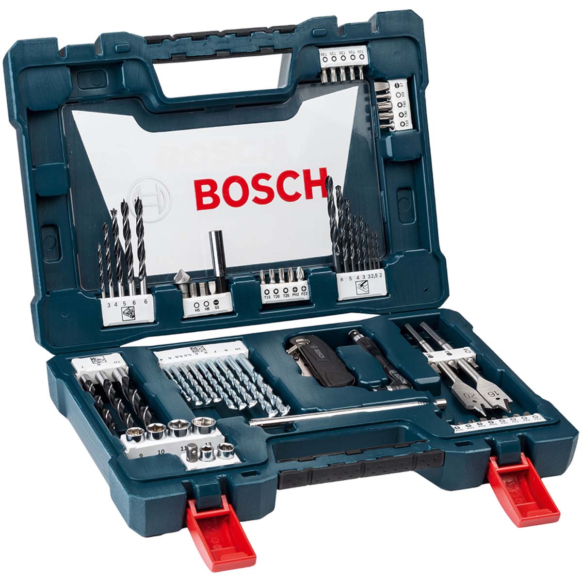 Kit Brocas Puntas V-Line 68Pzs Metal Madera Atornillar Bosch