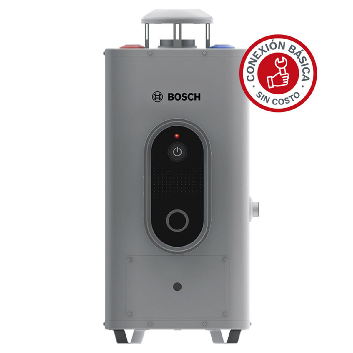 Calentador Boiler De Paso 1 Servicio Gas Natural 6L WC Bosch
