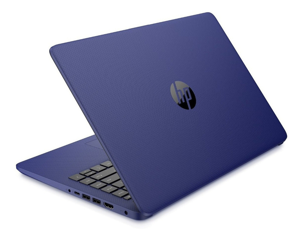 Laptop HP 14-dq2521la color azul vista adicional