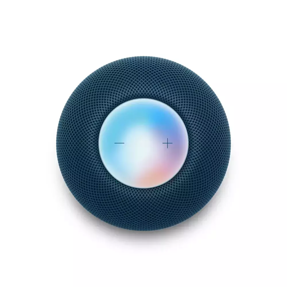 Apple HomePod mini azul vista adicional