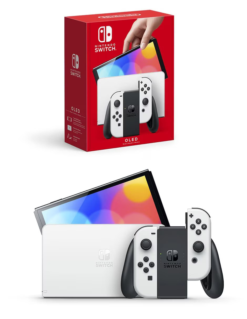 Nintendo Switch OLED 64 GB Blanca