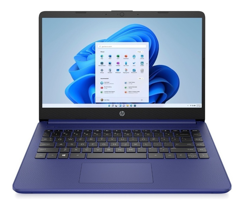 Laptop HP 14-dq2521la Intel Core i3 8 GB RAM 256 GB SSD Azul