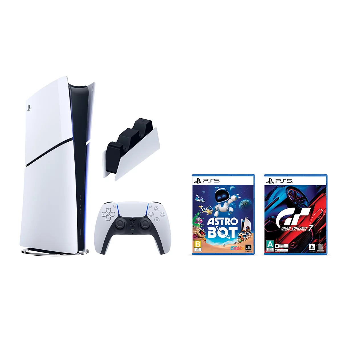 Consola PlayStation 5 Edición Digital 825 GB con Estación de Carga