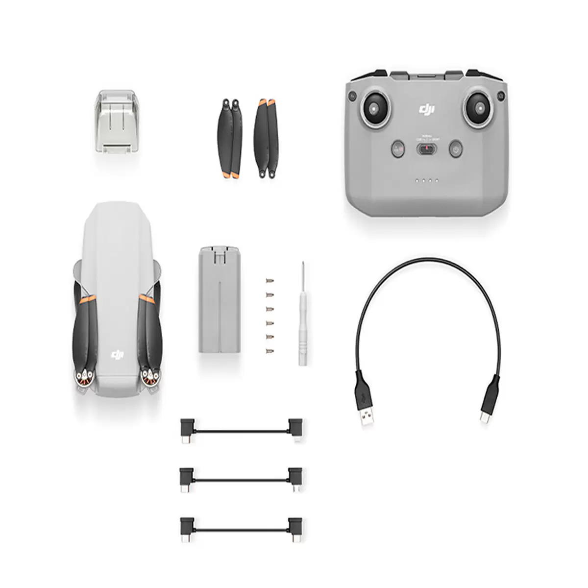 DJI Mini 4K con accesorios incluidos
